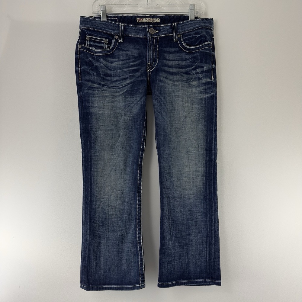 Stellah women’s Bootcut Jeans - Dark Blue